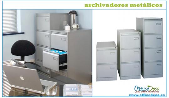 Archivadores metálicos