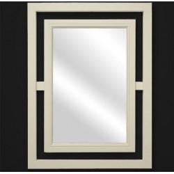 ESPEJO MADERA BLANCO ROTO