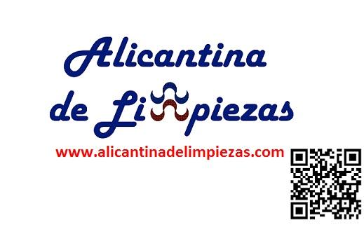 Tarjeta de visita Alicantina de Limpiezas