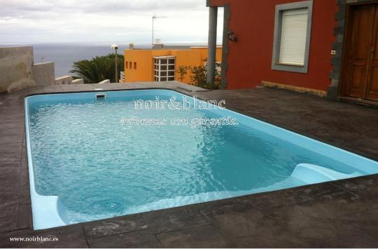 Construcción de piscina