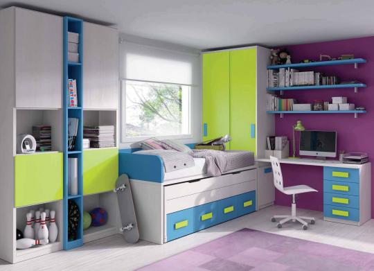 dormitorio juvenil mod. 5/125
