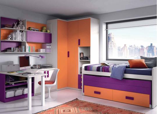 dormitorio juvenil mod. 10/125