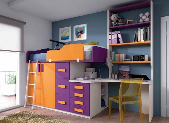 dormitorio juvenil mod. 11/125