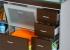 detalle mueble Iris de 100 cm. cristal mate