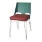 Silla Vintage madera/metal/tapizada