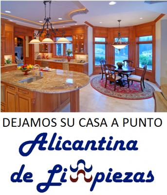 Limpieza de casas en alicante, Alicantina de Limpiezas.