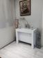 Mesa consola extensible para giratoria