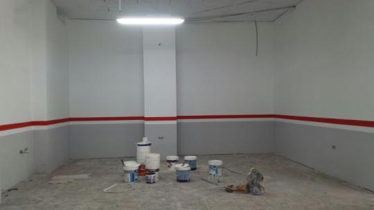 Trabajo de pintura