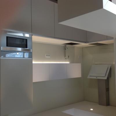 Mueble retroiluminado.
