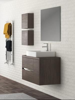 mueble de baño aries sobre encimera