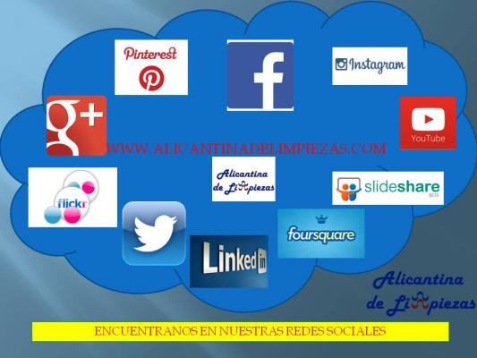 Limpieza en alicante, Alicantina de Limpiezas Redes sociales.