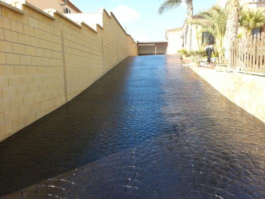 hormigon impreso adoquin abanico