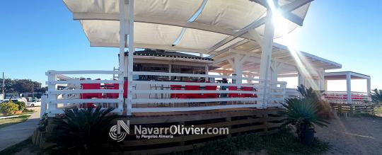 Chiringuito con Pérgola