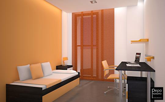 Reforma integral vivienda unifamiliar. Infografía 3d