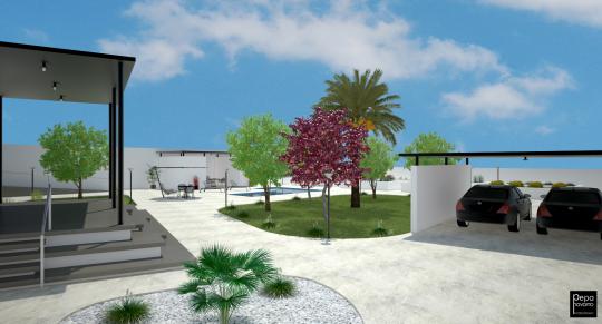 Reforma integral vivienda unifamiliar. Infografía 3d