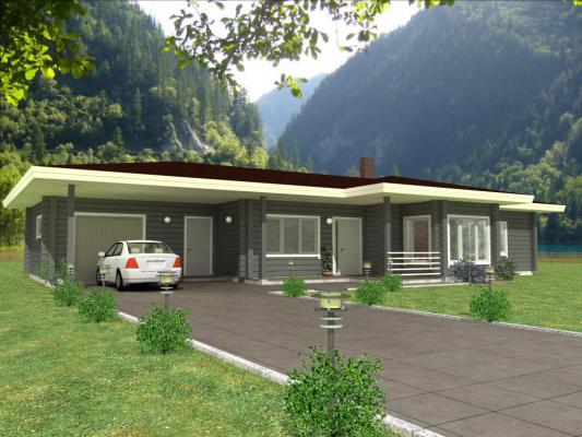 Casa de madera modelo Suances