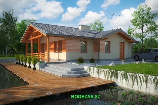 Casa de Madera modelo Rodezas