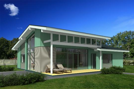 Casa de madera modelo Santoña