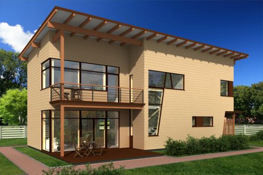 Casa de madera Cosio