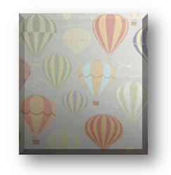 Cubreradiador de Lamina de aluminio con impresion de imagen digitalizada Globos en el aire