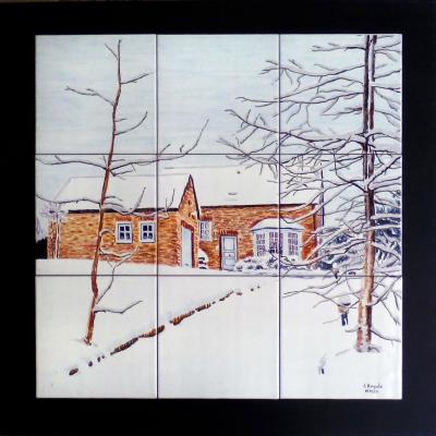 Casa en la nieve