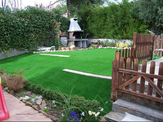césped artificial ecocestal jardin