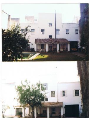 Fachada jardín