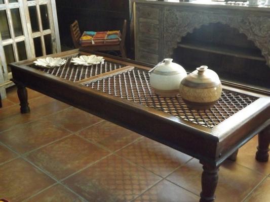 Mesa salón rejilla (sin cristal) SC70074   725EUR