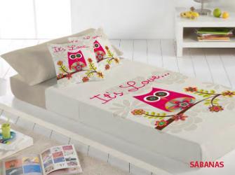 juego de sabanas algodon It´s Love