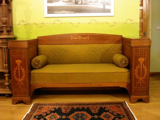 CANAPE DECO-IMPERIO. DINAMARCA p/p SIGLO XX 