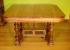 MESA COMEDOR EN NOGAL MACIZO ESTILO RENACIMIENTO. FRANCIA. SIGLO XIX
