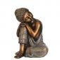 Figura buda oro-gris