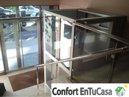 Elevador eléctrico - sin-fin en San Sebastián Guipuzcoa