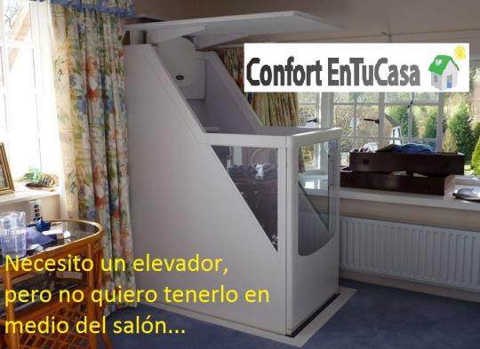 Elevador no visible en planta superior - Solares Cantabria