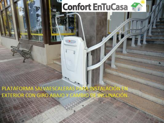Soluciones de plataformas salvaescaleras para Comunidades de Propietarios - Oviedo Asturias