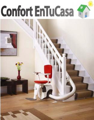 silla sube-escaleras Flow instalada en Avilés - Asturias