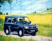 Mercedes Benz G 320 en azulejos