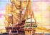 Galeón anclado