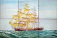 Velero en azulejos