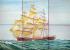 Velero en azulejos