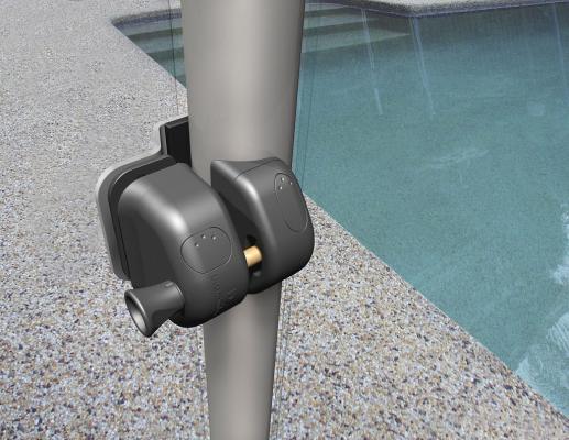 Un pestillo Magnético Puerta Piscina Cristal