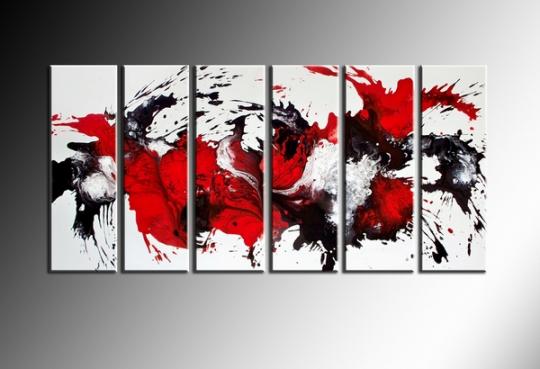 Cuadros pintados a mano sobre lienzo. En cualquier medida.