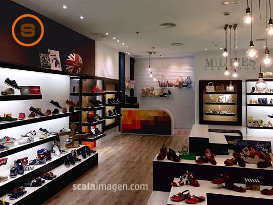 Interiorismo Comercial. Mil Pies Calzados, Lorca Murcia