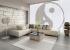 Panel japones impresion digital ying-yang