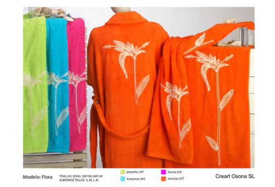 Albornoces y toallas de colores, Creart Osona