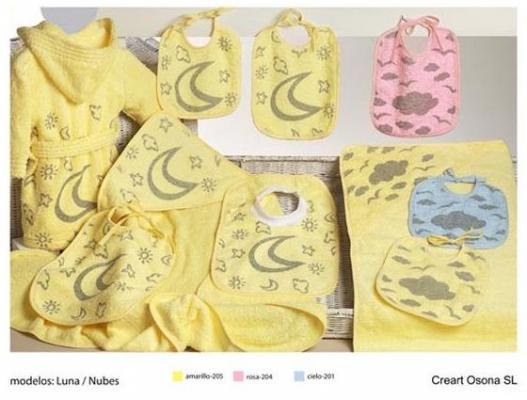 Albornoces bebe estampados, Creart Osona