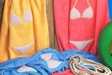 Toalla playa femenina, Creart Osona