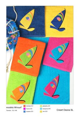 Toallas de playa bordadas, Creart Osona