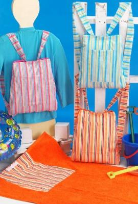 Toalla playa mochila niño,Creart Osona