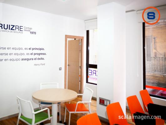 Interior de zona de formación Ruiz Re, Valencia. scalaimagen.com